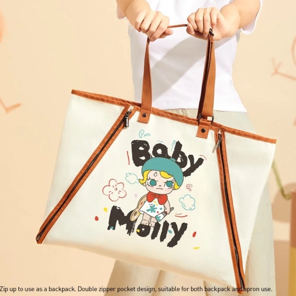 POP MART Baby Molly When I Was 3 Apron / Tote Bag - Picture 12 of 13
